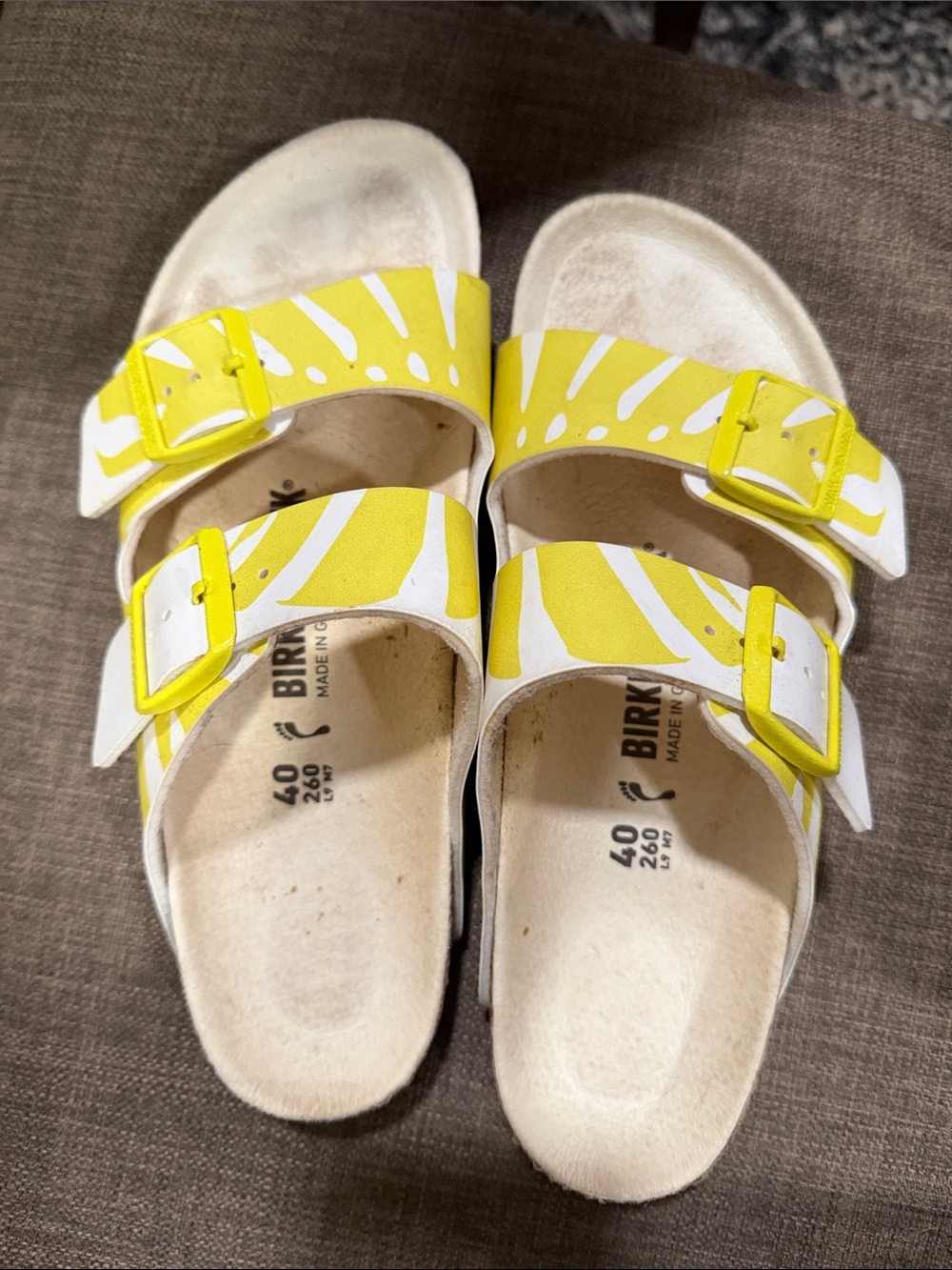 Birkenstocks made in Germany size 40
